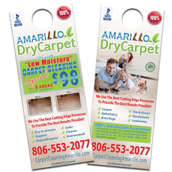 Door Hangers Start a Carpet Cleaning Business Dry Carpet Cleaning