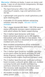 carpet cleaning equipment for sale